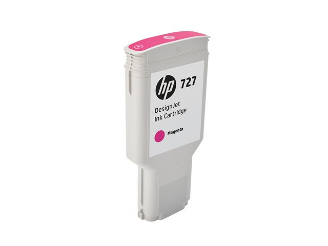 HP 727 - 300 ml - high capacity - magenta - original - DesignJet - ink cartridge - for DesignJet T1500, T1530, T2500, T2530, T920, T930