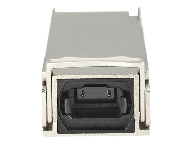 StarTech.com MSA Uncoded Compatible QSFP+ Module, 40GBASE-SR4, 40GbE Multi Mode (MMF) Fiber Optic Transceiver, 40GE Gigabit Ethernet QSFP+, MPO Connector, 100m, 850nm, DDM, 40 Gbps QSFP+ - Lifetime Warranty (QSFP40SR4ST) - QSFP+ transceiver module - 40GbE - 40GBASE-SR4 - MPO multi-mode - up to 150 m - 850 nm - for P/N: PEX40GQSFDPI, PEX40GQSFPI