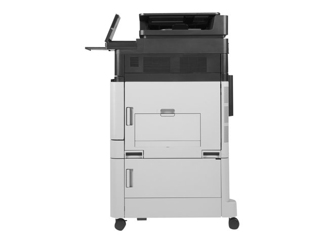 HP LaserJet Enterprise Flow MFP M880z+ - Multifunction printer - colour - laser - A3 (297 x 420 mm), Ledger (279 x 432 mm) (original) - A3 (media) - up to 46 ppm (printing) - 4100 sheets - 33.6 Kbps - USB 2.0, Gigabit LAN, USB host, USB host (interna