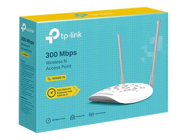 TP-Link TL-WA801N - Radio access point - Wi-Fi - 2.4 GHz