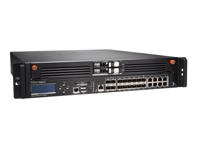 SonicWall SuperMassive 9800 High Availability - Security appliance - 10GbE - 2U - rack-mountable