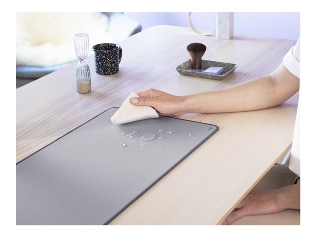 Logitech Studio Series Desk Mat - Keyboard and mouse pad - mid grey
