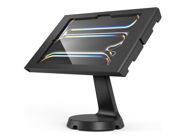 Compulocks iPad Pro M4 11\" (2024), Apex Enclosure Mast Stand - Mounting kit (stand, enclosure) - for tablet - lockable - metal frame - black - screen size: 11\" - counter, free-standing - for Apple 11-inch iPad Pro (M4)