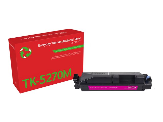 Everyday - Magenta - compatible - box - remanufactured - toner cartridge (alternative for: Kyocera TK-5270M) - Green World Alliance return programme