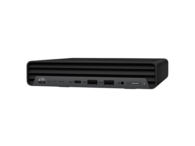 HP Mini IP Conference PC - Mini desktop Core i7 13700T / up to 4.9 GHz - vPro - RAM 16 GB - SSD 256 GB - NVMe - UHD Graphics 770 - Gigabit Ethernet, 2.5 Gigabit Ethernet, IEEE 802.11ax (Wi-Fi 6E), Bluetooth 5.3 - Win 11 IoT Enterprise - monitor: none - with Microsoft Team Rooms