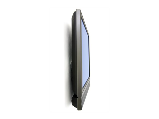 Ergotron WM - Mounting kit (wall plate, 2 brackets) - low profile - for flat panel - extruded aluminium, steel - silver - screen size: 32\"-120\"