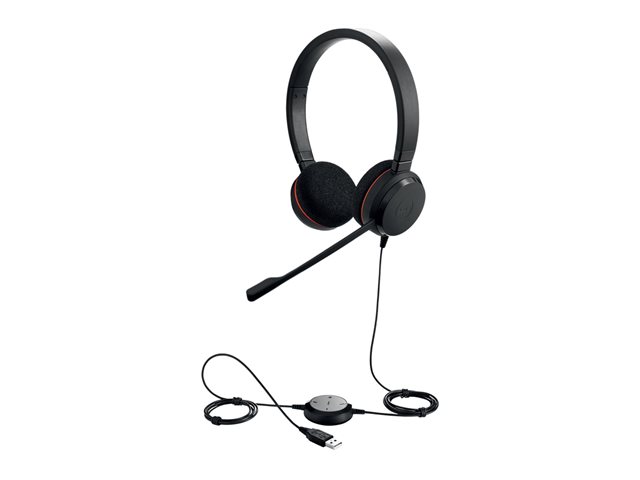 Jabra Evolve 20 Stereo MS USB C/A adapte