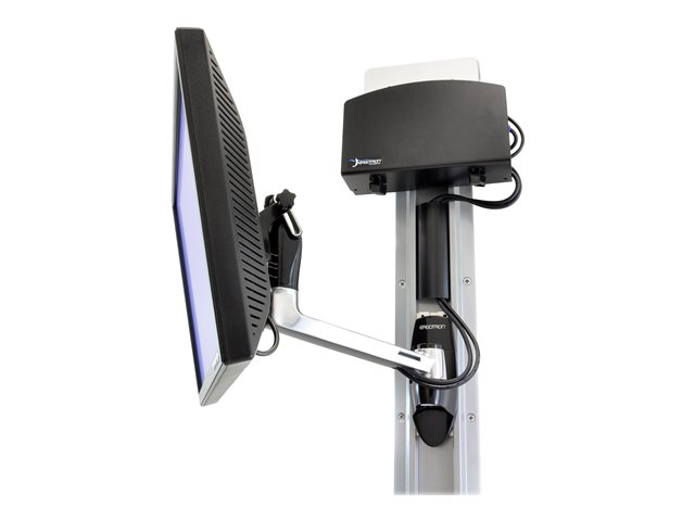 Ergotron LX HD Wall Mount Swing Arm - Mounting kit (swing arm) - for TV - aluminium - screen size: up to 49\" - wall-mountable