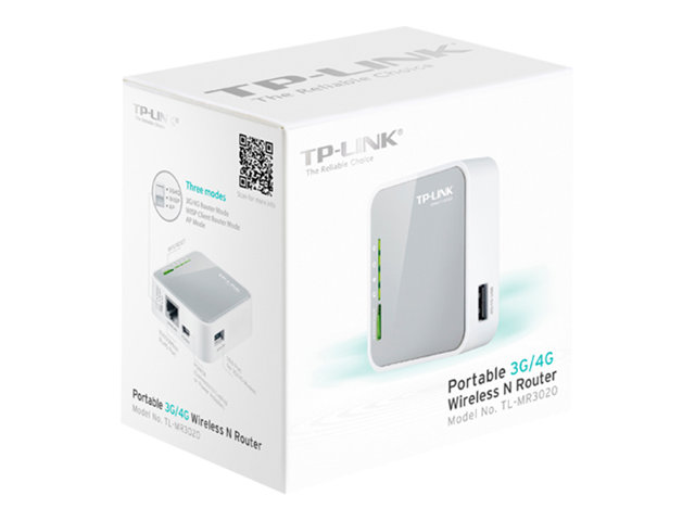 TP-Link TL-MR3020 - Wireless router 2.4 GHz