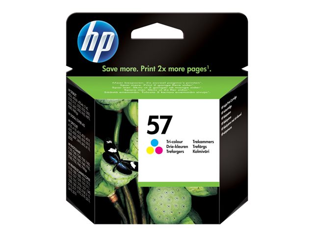 HP 57 TRI-COLOR INKJET PRINT EN/RU/FR/PL