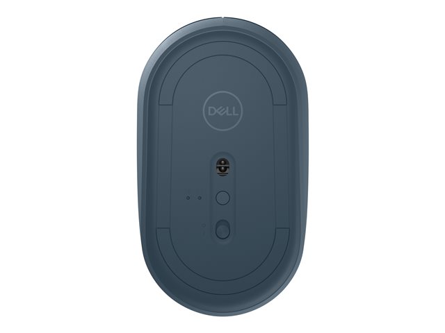 Dell MS3320W - Mouse - optical LED - 3 buttons - wireless - 2.4 GHz, Bluetooth 5.0 - USB wireless receiver - midnight green - with 3 years Advanced Exchange Service