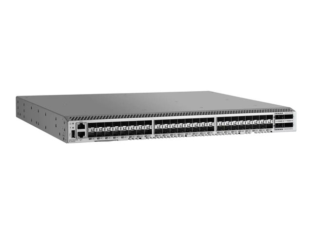 HPE StoreFabric SN6600B 32Gb 48/24 - Switch - Managed - 24 x 32Gb Fibre Channel SFP+ + 24 x 32Gb Fibre Channel SFP+ Ports on Demand + 4 x QSFP+ - rack-mountable - with 16-Gbps Fibre Channel-Shortwave SFP+