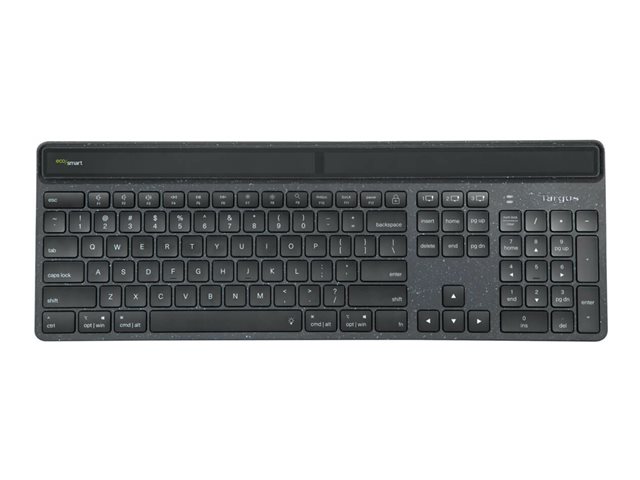 EcoSmart Energy Harvesting Antimicrobial Bluetooth Keyboard (NO)