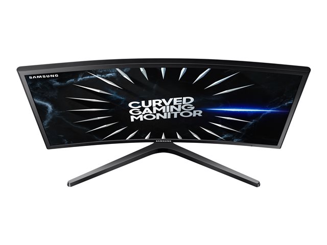 Samsung C24RG50FQR - CRG5 Series - LED monitor - curved - 24\" (23.5\" viewable) - 1920 x 1080 Full HD (1080p) @ 144 Hz - VA - 250 cd/m² - 3000:1 - 4 ms - 2xHDMI, DisplayPort - black