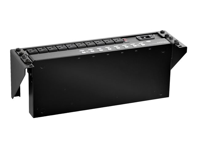 StarTech.com 3U Wall Mount Patch Panel Bracket - 19 in - Steel Vertical Patch Panel Mounting Bracket for Networking Equipment (RK319WALLV) - Mounting bracket - wall mountable - black - 3U - 19\"