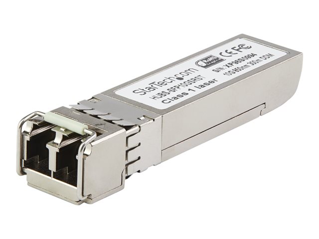 StarTech.com Dell EMC SFP-10G-ZR Compatible SFP+ Module, 10GBASE-ZR, 10GbE Single Mode (SMF) Fiber SMF Optic Transceiver, 10GE Gigabit Ethernet SFP+, LC Connector, 80km, 1550nm, DDM, 10Gb SFP+ - Lifetime Warranty (SFP10GZREMST) - SFP+ transceiver module (equivalent to: Dell EMC SFP-10G-ZR) - 10 GigE - 10GBase-ZR - LC single-mode - up to 80 km - 1550 nm