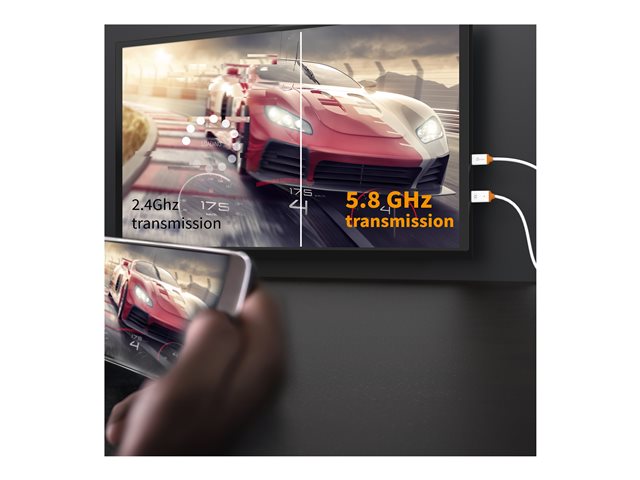 ScreenCast FHD USB-C Wireless Display Ex