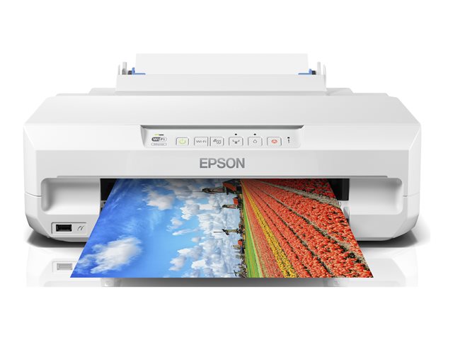 Epson Expression Photo XP-65 - Printer - colour - Duplex - ink-jet - A4/Legal - 5760 x 1440 dpi - up to 9.5 ppm (mono) / up to 9 ppm (colour) - capacity: 100 sheets - USB, LAN, Wi-Fi