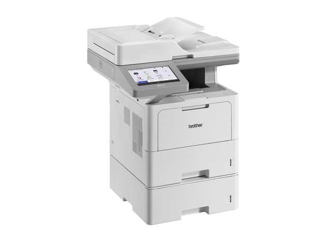 Brother MFC-L6910DNT - Multifunction printer - B/W - laser - A4 (media) - up to 50 ppm (copying) - up to 50 ppm (printing) - 1140 sheets - 33.6 Kbps - USB 2.0, USB 2.0 host, NFC, Gigabit LAN