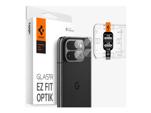 Spigen Google Pixel 9 Pro Fold Glas.tR EZ Fit Optik Crystal Clear (2P)