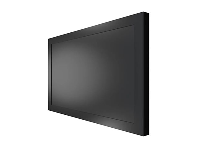Chief Impact On-Wall Kiosk - Enclosure - landscape - for digital signage panel - black - screen size: 65\" - wall-mountable