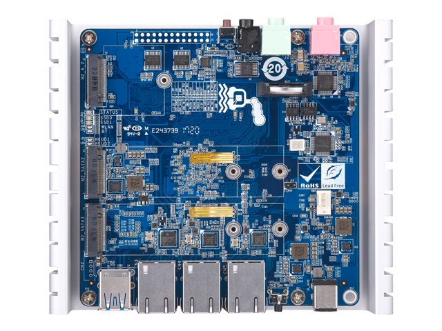 QNAP QBoat Sunny - Server - system development board with heatsink base 1-way - 1 x Alpine AL-314 up to - RAM 2 GB - flash 512 GB - Gigabit Ethernet - QTS Lite 4.3.3 - monitor: none