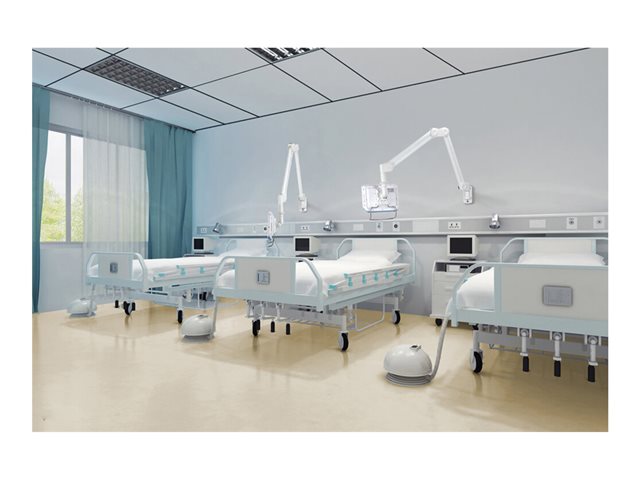 Neomounts FPMA-HAW200 - Bracket - full-motion - for LCD display - medical - white - screen size: 10\"-27\" - wall-mountable