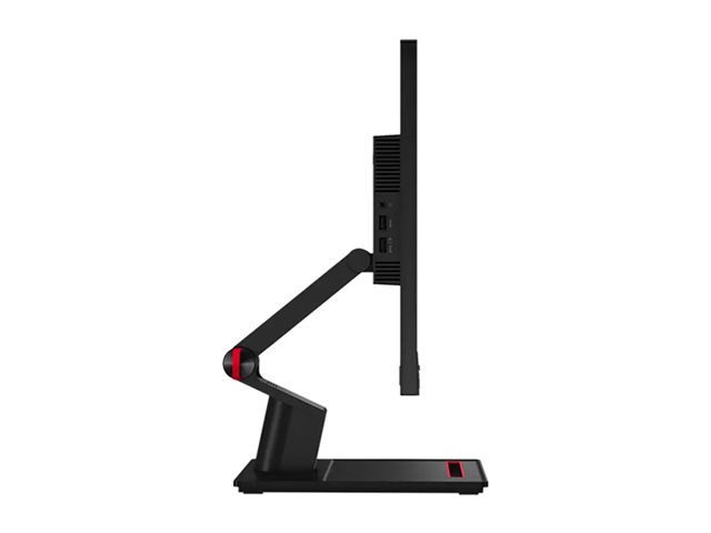 Lenovo ThinkVision T24t-20 - LED monitor - 24\" (23.8\" viewable) - touchscreen - 1920 x 1080 Full HD (1080p) @ 60 Hz - IPS - 300 cd/m² - 1000:1 - 4 ms - HDMI, DisplayPort, USB-C - raven black - Campus