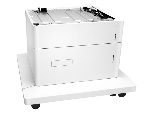 HP Paper Feeder and Stand - Printer base with media feeder - 2550 sheets in 2 tray(s) - for Color LaserJet Managed E65150, E65160, Color LaserJet Managed Flow MFP E67660