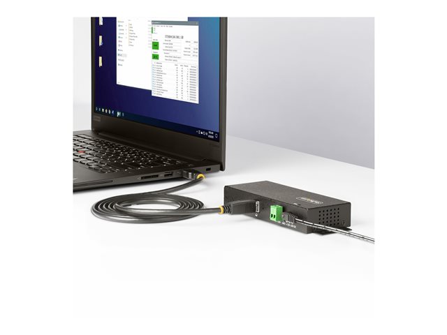 StarTech.com 7-Port Managed USB Hub with 7x USB-A, Heavy Duty with Metal Industrial Housing, ESD & Surge Protection, Wall/Desk/Din-Rail Mountable, USB 3.0/3.1/3.2 Gen 1 5Gbps - Hub - 6 x USB 3.2 Gen 2 + 1 x USB 3.2 Gen 1 - wall-mountable, desktop, DIN rail mountable - TAA Compliant