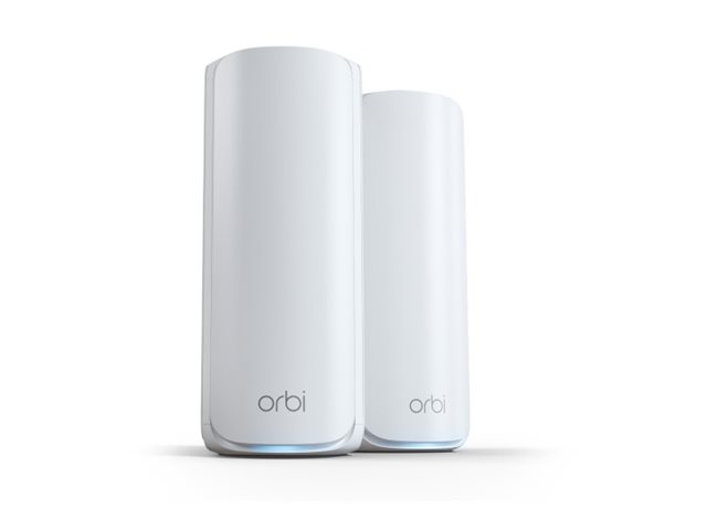 NETGEAR Orbi 770 Series RBE772 - Wi-Fi system - (router, extender) - up to 4,500 sq.ft - mesh 1GbE, Wi-Fi 7 - Wi-Fi 7 - Multi-Band