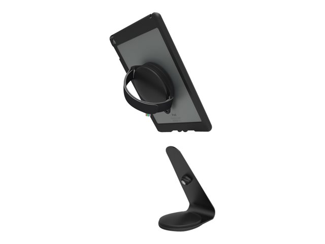Compulocks Universal Tablet Grip and Security Stand - Stand - for tablet - lockable - black - desktop