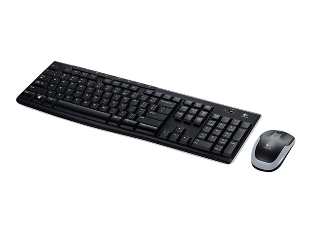 Logitech MK270 Wireless Combo - Keyboard and mouse set - wireless - 2.4 GHz - German