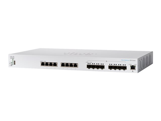 Cisco Business 350 Series CBS350-16XTS - Switch - L3 - Managed - 8 x 10GBase-T + 8 x 10 Gigabit SFP+ - rack-mountable