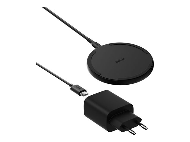 BOOST?CHARGE 15w Pad, Black, w/PSU