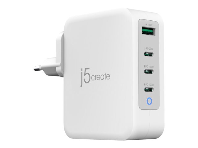 130W GaN USB-C 4-Port Charger - EU