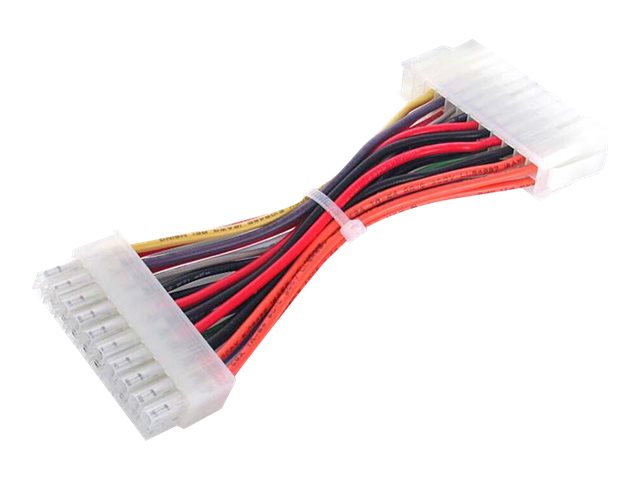 StarTech.com 6in 20 Pin Motherboard to 24 Pin ATX Power Adapter - M/F - Power connector adaptor - 20 pin ATX (F) to 24 pin ATX (M) - 15.2 cm - for P/N: ATX2POW500HS, ATX2POW450HS, ATX2POW400HS, ATX2PW550PRO, ATX2PW500PRO, ATX2PW450PRO