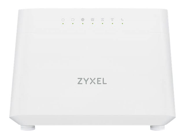 Zyxel DX3301-T0 - Wi-Fi system - (router) - MPro Mesh Solutions - DSL modem 1GbE - Wi-Fi 6 - Dual Band - VoIP phone adapter