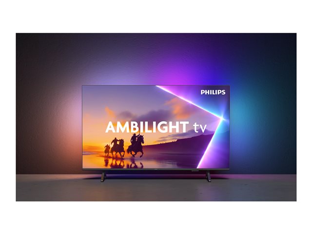 50\" QD | Pixel Precise UHD | TITAN OS smart platform | AL 3 | Black matt | 60hz | 3 HDMI 2.3 VRR | Dolby Atmos | 20W | HDR10+ | Black arch stand