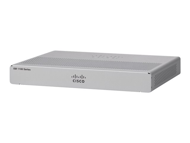 Cisco Integrated Services Router 1101 - Router 4-port switch - 1GbE - - rack-mountable