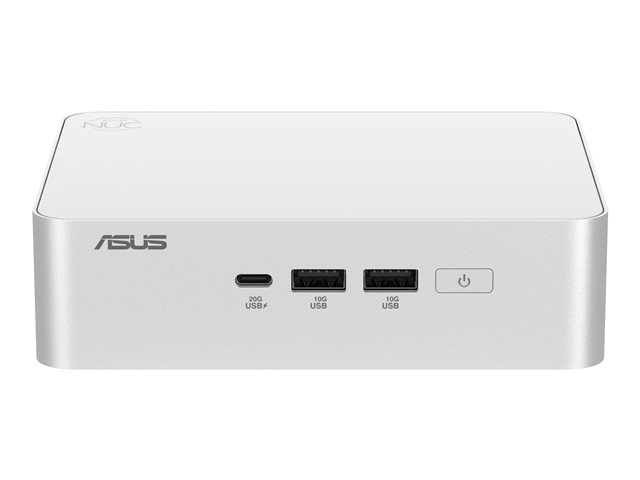 ASUS NUC 15 Pro+ RNUC15CRSV700002 - Barebone - mini PC 1 x Core Ultra 7 265H / up to 5.3 GHz - vPro - RAM 0 GB - Arc Graphics 140T - Gigabit Ethernet, 2.5 Gigabit Ethernet, IEEE 802.11ax (Wi-Fi 6), Bluetooth 5.4, IEEE 802.11be (Wi-Fi 7) - silver