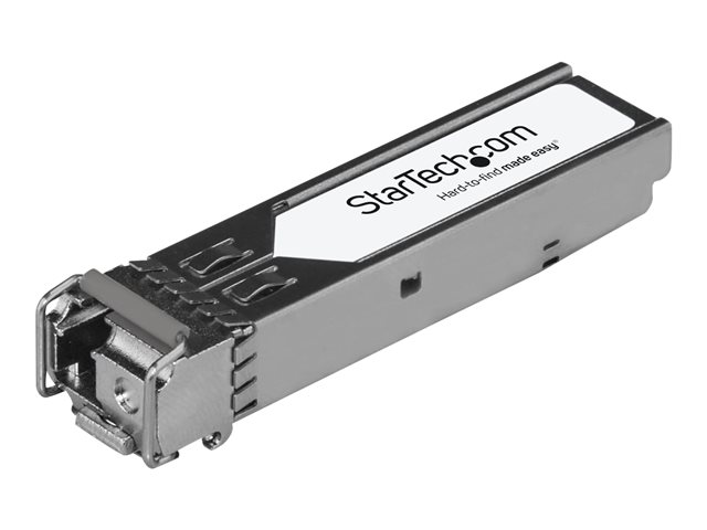 StarTech.com Extreme Networks 10056 Compatible SFP Module, 1000BASE-BX-D, 1 Gigabit Ethernet Bi-Directional (BiDi) Fiber Single Strand SFP (SMF), LC 10km, Mini GBIC Transceiver SFP Module - Lifetime Warranty (10056-ST) - SFP (mini-GBIC) transceiver module (equivalent to: Extreme Networks 10056) - GigE - 1000Base-BX-D - LC single-mode - up to 10 km - 1310 (RX) / 1490 (TX) nm - for Extreme Networks Summit X450a-24t, X450a-24tDC, X450a-48t, X450e-24p