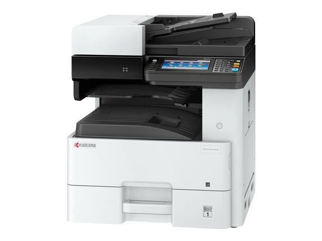 Kyocera ECOSYS M4132idn - Multifunction printer - B/W - laser - A3/Ledger (297 x 432 mm) (original) - A3/Ledger (media) - up to 32 ppm (copying) - up to 32 ppm (printing) - 600 sheets - USB 2.0, Gigabit LAN, USB 2.0 host
