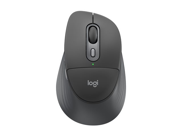 Logitech Signature Comfort Plus M850 L for Business - Mouse - optical - 6 buttons - wireless - 2.4 GHz, Bluetooth - Logitech Logi Bolt USB-C receiver