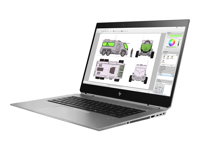 HP ZBook Studio x360 G5 Mobile Workstation - Flip design - Xeon E-2176M / 2.7 GHz - Win 10 Pro 64-bit - 32 GB RAM - 512 GB SSD NVMe, TLC - 15.6\" IPS touchscreen 3840 x 2160 (Ultra HD 4K) - Quadro P1000 / UHD Graphics P630 - Wi-Fi, Bluetooth - kbd: Belgium