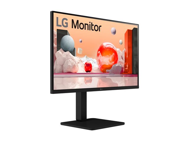 LG 27BA550-B - LED monitor - 27\" - 1920 x 1080 Full HD (1080p) @ 100 Hz - IPS - 250 cd/m² - 1300:1 - 5 ms - HDMI, VGA, DisplayPort - speakers - black