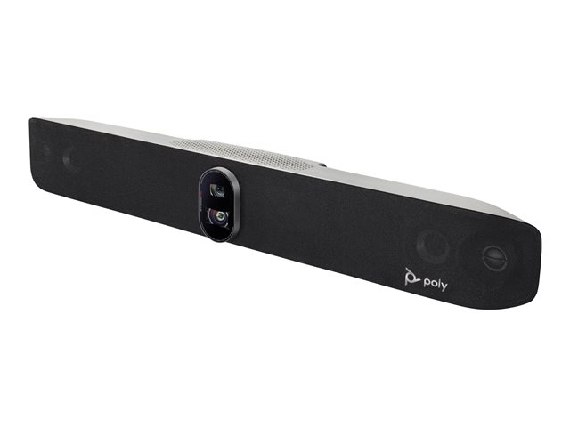 Poly Studio X70 - All-in-One video bar (video bar, Poly TC8 controller) - Zoom Certified, Certified for Microsoft Teams, Google Meet Certified - black