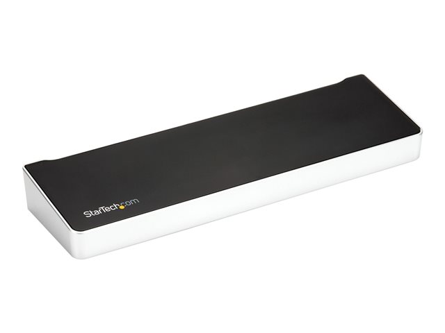 StarTech.com USB-C Dock, 4K Triple Monitor USB Type-C Docking Station with Dual DisplayPort & HDMI, 100W Power Delivery + Charging, USB 3.0/3.1 Gen 1 Hub (1x USB-C + 4x USB-A) w/ Ethernet - 100W PD Laptop Dock (DK30CH2DEPUE) - Docking station - USB-C - HDMI, DP - 1GbE - 100 Watt - TAA Compliant