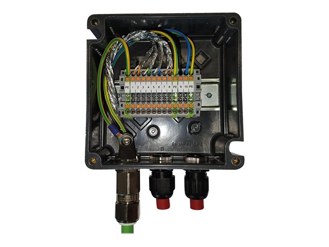 AXIS EXTB-3 - Camera junction box - rail mountable - for ExCam XPT Q6055 Explosion-Protected PTZ Network Camera