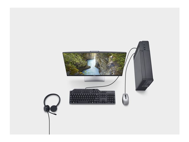 Dell KB-522 Wired Business Multimedia - Keyboard - USB - AZERTY - Belgium - black - for OptiPlex 30XX, 50XX, 5250, 70XX, 74XX, 90XX, Precision 35XX, 55XX, 75XX, 77XX, T1650